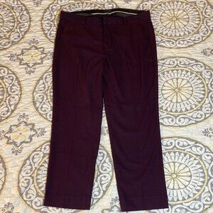 Banana Republic Avery Purple Dress Pant Size 10